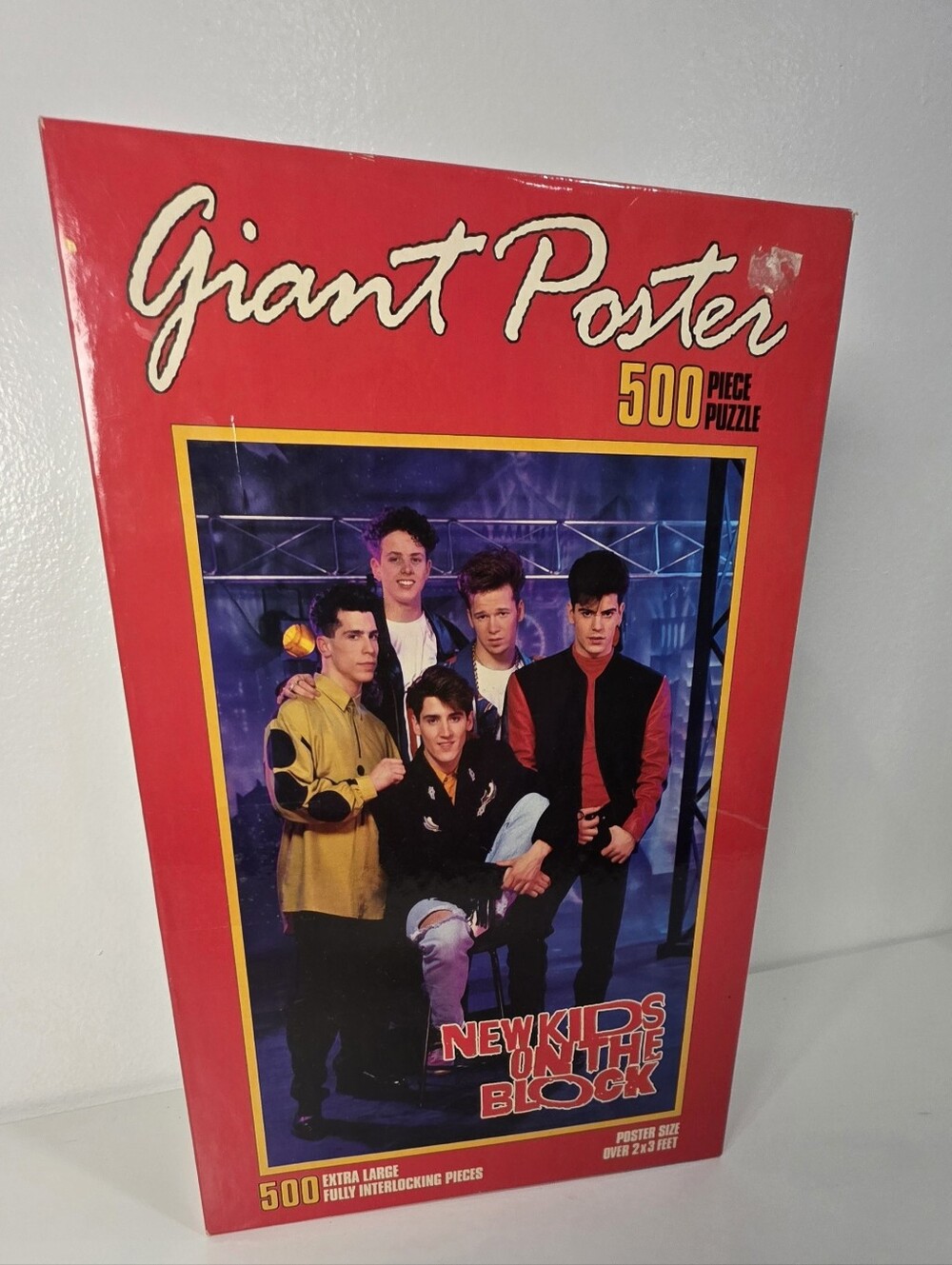 New Kids On The Block Puzzle Giant Poster Extra Large Band 500 Piece  Over 2'x3'